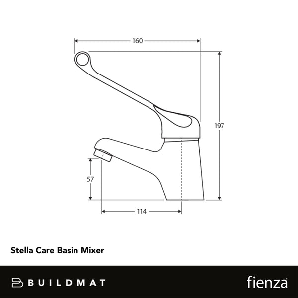 Fienza Stella Care Basin Mixer Chrome