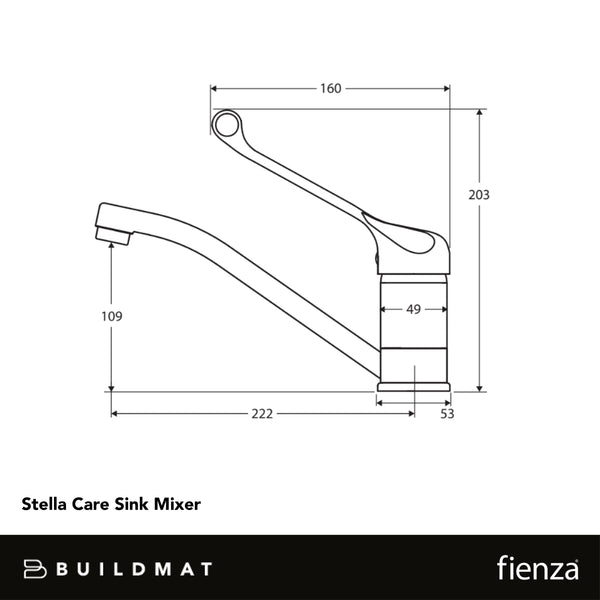 Fienza Stella Care Sink Mixer Chrome