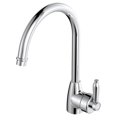 Fienza Eleanor Gooseneck Sink Mixer Chrome