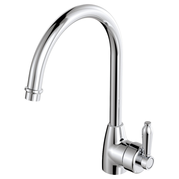Fienza Eleanor Gooseneck Sink Mixer Chrome