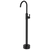 Fienza Eleanor Floor Mounted Basin/Bath Mixer Matte Black Lead Free