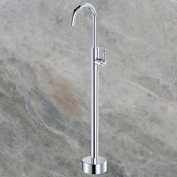 Fienza Eleanor Floor Mounted Basin/Bath Mixer Chrome Lead Free