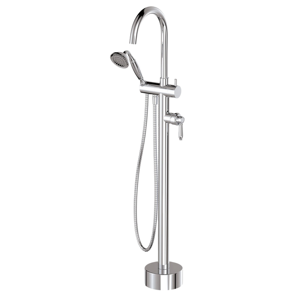 Fienza Eleanor Floor Mixer And Shower Chrome