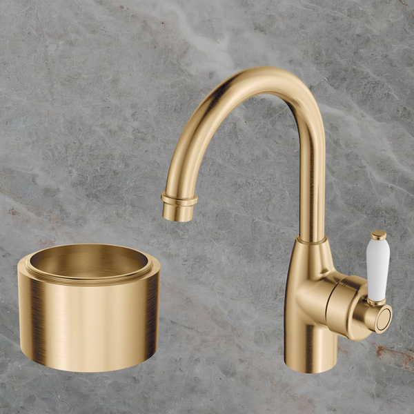 Fienza Eleanor 30mm Base Riser for Basin Mixers Urban Brass