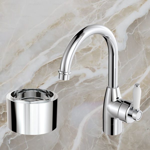 Fienza Eleanor 30mm Base Riser for Basin Mixers Chrome