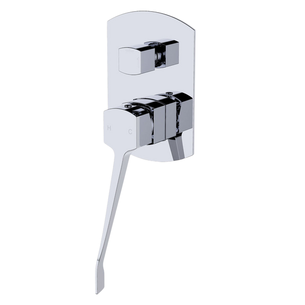 Fienza Koko Care Wall Diverter Mixer Chrome