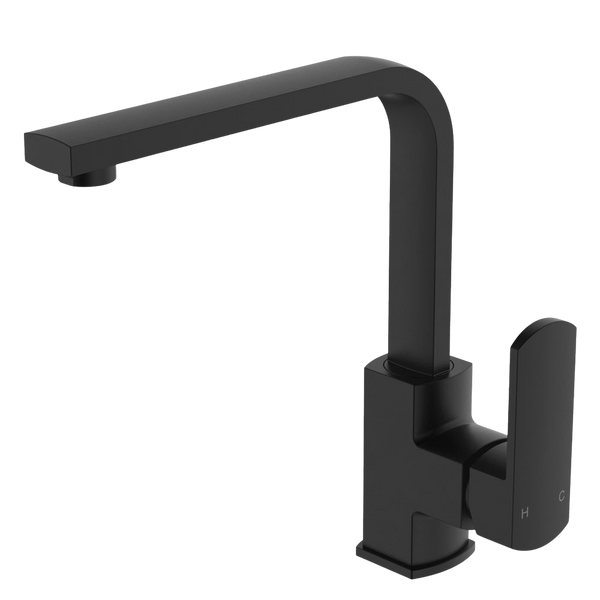 Fienza Koko Swivel Sink Mixer Matte Black