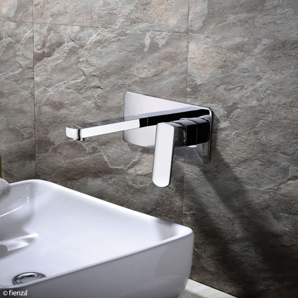 Fienza Koko Wall Mixer with Spout Chrome