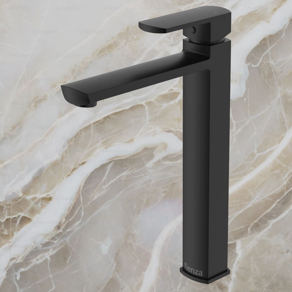 Fienza Koko Tall Basin Mixer Matte Black