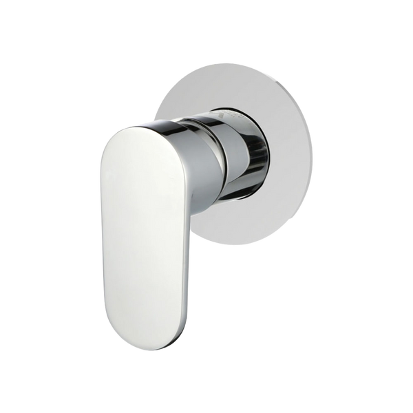 Fienza Empire Wall Mixer Round Plate Chrome