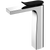 Fienza Lincoln Tall Basin Mixer Mixed Finish Chrome with Black Handle