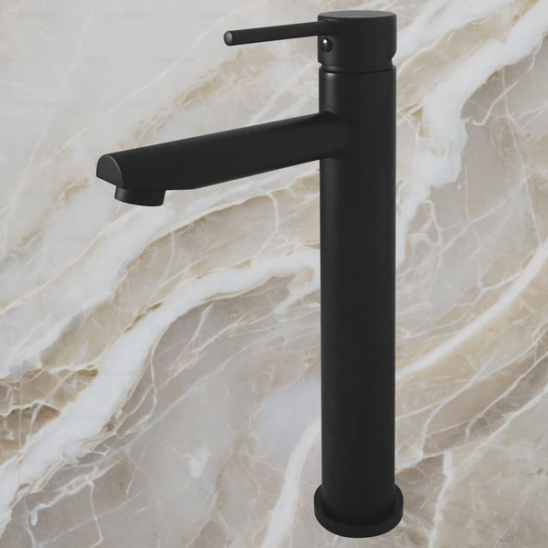 Fienza Hustle Tall Basin Mixer Matte Black
