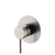 Fienza Kaya Wall Mixer Large Round Plate Brushed Nickel