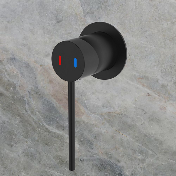 Fienza Kaya Care Wall Mixer Matte Black Lead Free