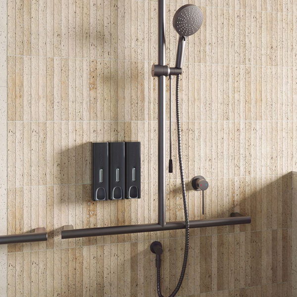 Fienza Kaya Care Wall Mixer Gunmetal Lead Free