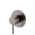 Fienza Kaya Wall Mixer Large Round Plate Gun Metal