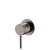 Fienza Kaya Wall Mixer Small Round Plate Gun Metal