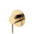 Fienza Kaya Wall Mixer Large Round Plate Urban Brass