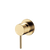 Fienza Kaya Wall Mixer Small Round Plate Urban Brass