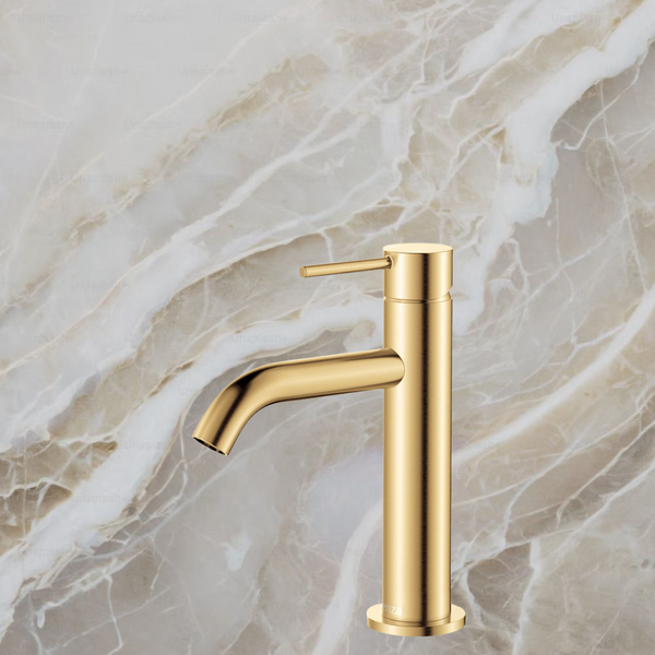 Fienza Kaya Basin Mixer Urban Brass