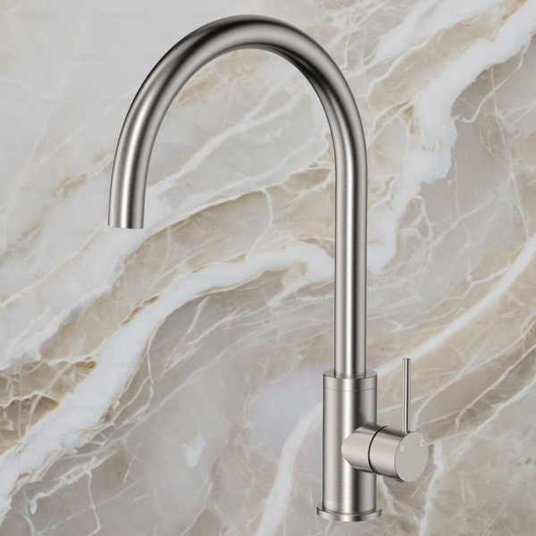 Fienza Kaya Sink Mixer Brushed Nickel