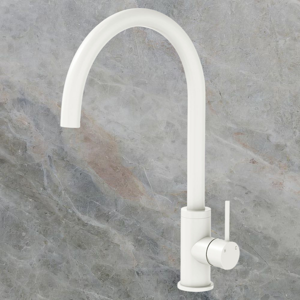 Fienza Kaya Sink Mixer Matte White