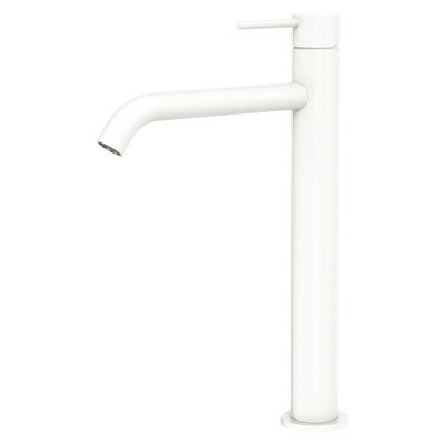 Fienza Kaya Tall Basin Mixer Matte White