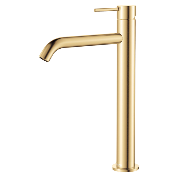 Fienza Kaya Tall Basin Mixer Urban Brass