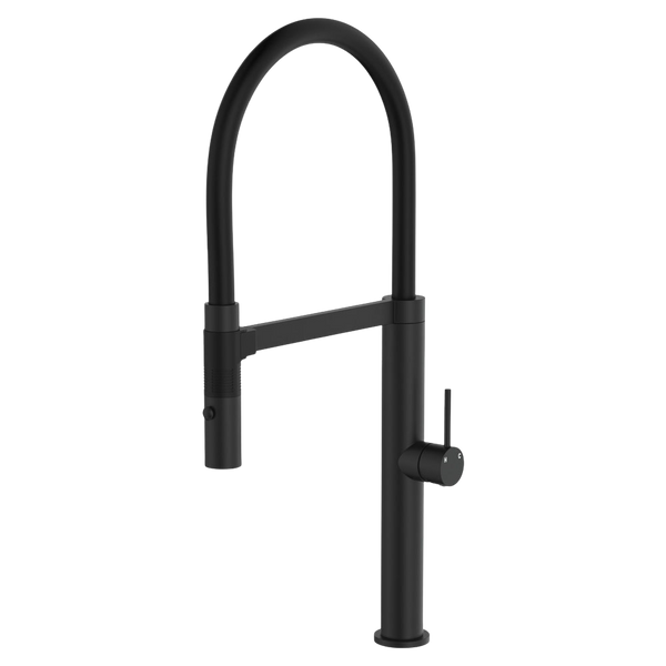 Fienza Kaya Pull Down Sink Mixer Matte Black