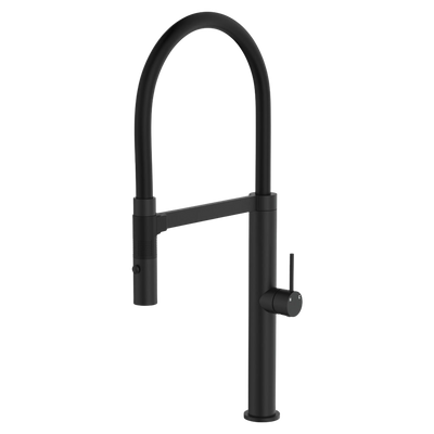 Fienza Kaya Pull Down Sink Mixer Matte Black