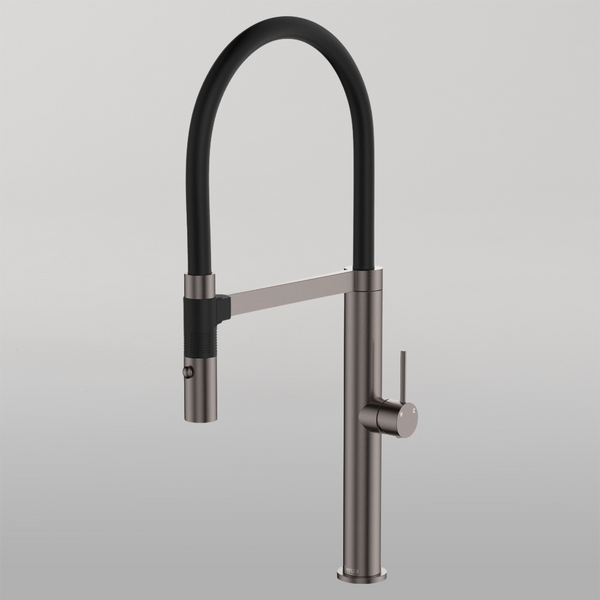 Fienza Kaya Pull Down Sink Mixer Gun Metal