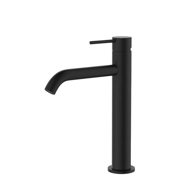 Fienza Kaya Medium Basin Mixer Matte Black