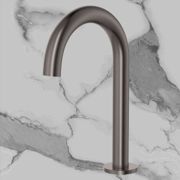 Fienza Kaya Hob-Mounted Basin/Bath Outlet Gunmetal