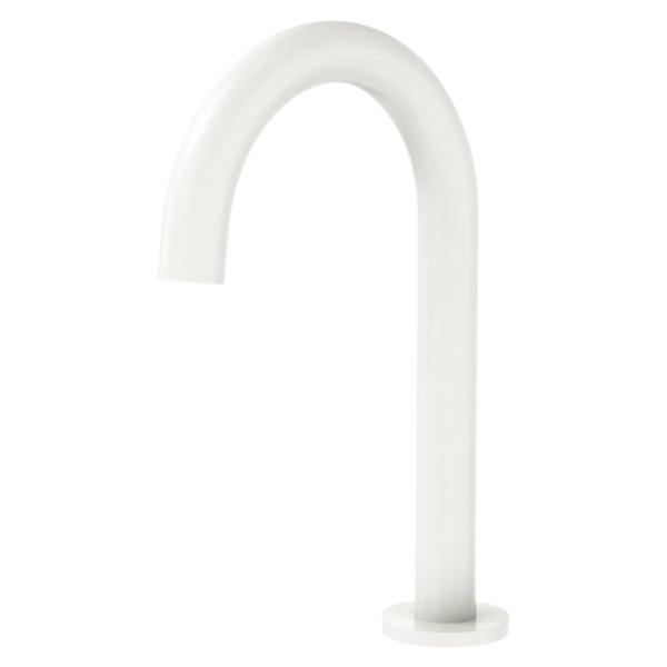 Fienza Kaya Hob-Mounted Basin/Bath Outlet Matte White