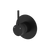 Fienza Kaya Up Wall Mixer Large Round Plate Matte Black