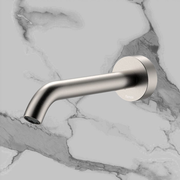 Fienza Kaya Basin/Bath Outlet 180mm Brushed Nickel
