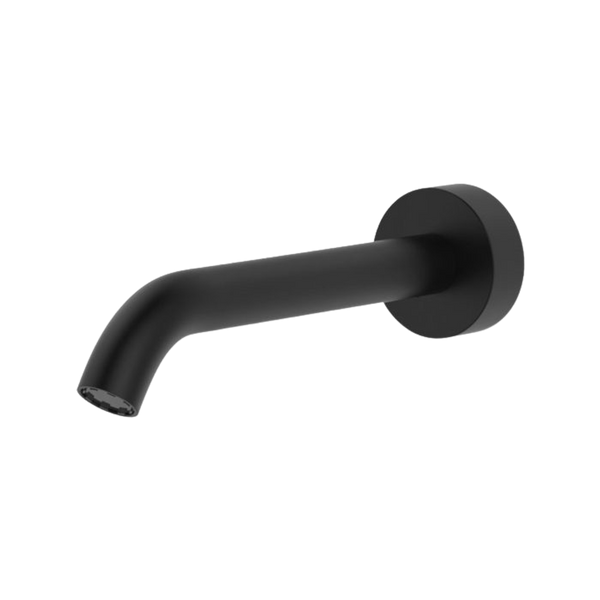 Fienza Kaya Basin/Bath Outlet 180mm Matte Black