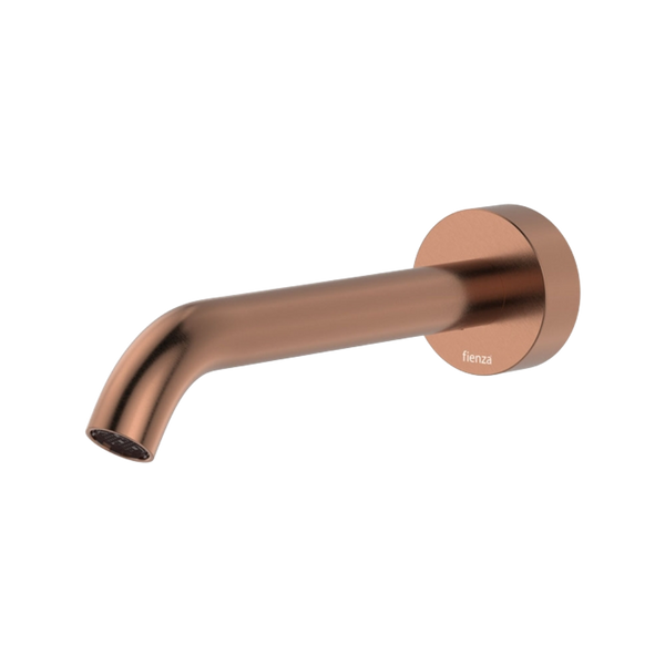 Fienza Kaya Basin/Bath Outlet 180mm Brushed Copper