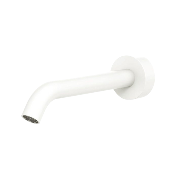 Fienza Kaya Basin/Bath Outlet 180mm Matte White