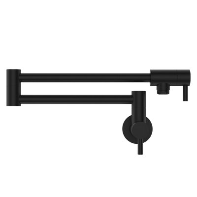 Fienza Kaya Pot Filler Matte Black Lead Free