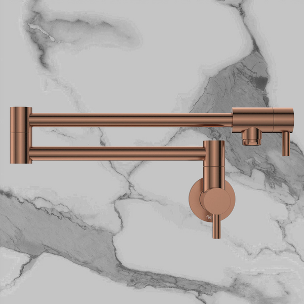 Fienza Kaya Pot Filler Brushed Copper