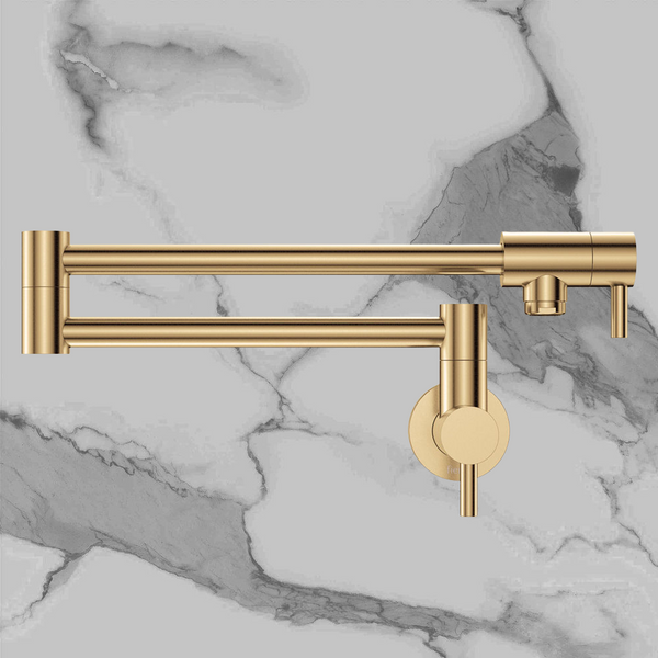 Fienza Kaya Pot Filler Urban Brass