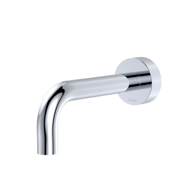 Fienza Kaya Wall Basin/Bath 130mm Outlet Round Plate Chrome Lead Free