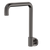 Fienza Kaya Squareline Wall Swivel Outlet Gunmetal Lead Free