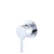 Fienza Sansa Wall Mixer Small Round Plate Chrome Lead Free