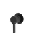 Fienza Sansa Wall Mixer Small Round Plate Matte Black