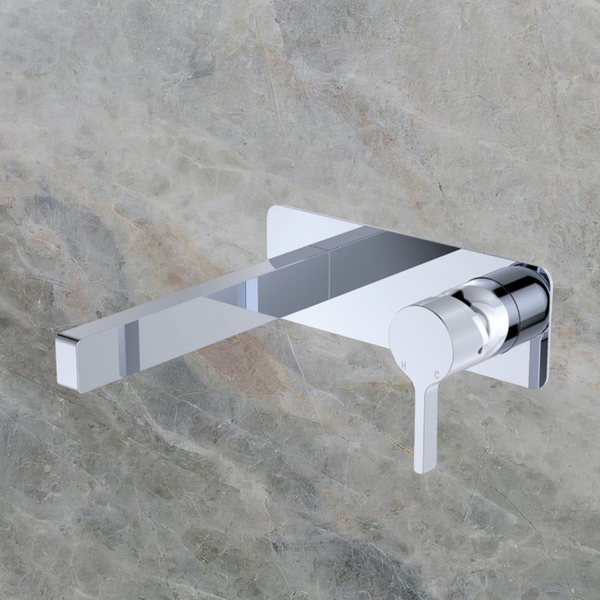 Fienza Sansa Wall Bath Set Chrome