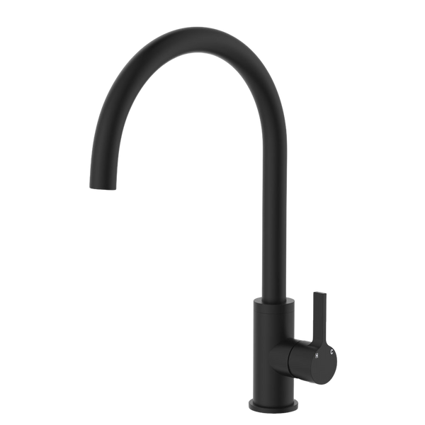 Fienza Sansa Sink Mixer Matte Black