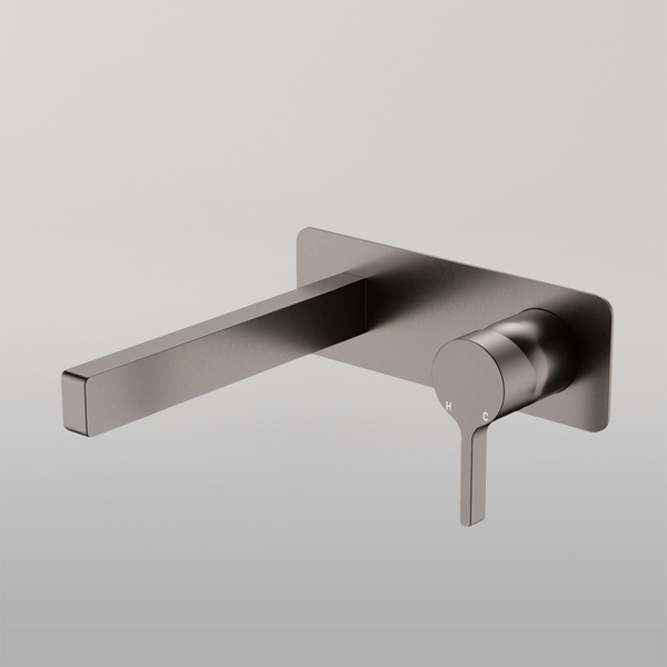 Fienza Sansa Wall Basin Mixer Set Gunmetal