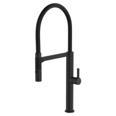 Fienza Sansa Pull Down Sink Mixer Matte Black Lead Free